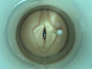 Cum Drops at the end of one's tether cum cam tramp