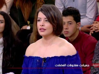 Rea Trabelsi overhead arabic tv show