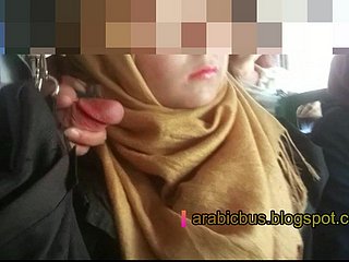 Arab Bus 6, terpanas jilbab remaja aku bertemu dengannya
