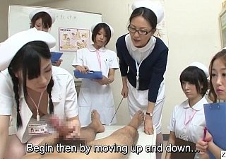 JAV nurses CFNM handjob blowjob demo Subtitled